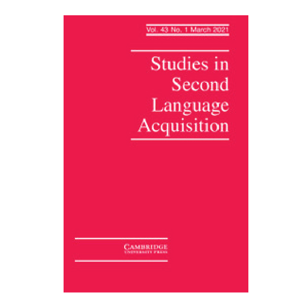 Studies in Second Language Acquisition 01